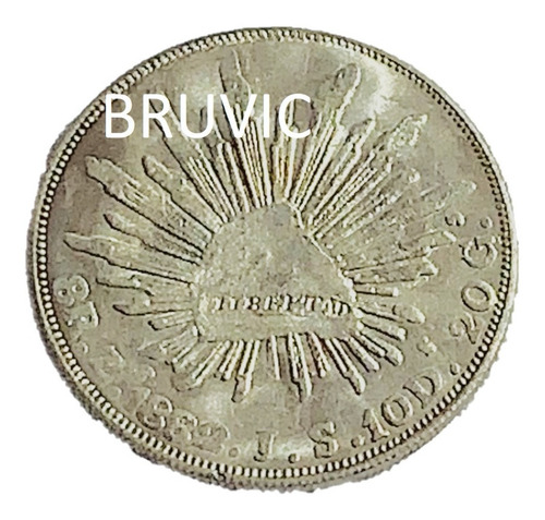 Llavero Moneda 8 Reales 1882 4 Cm
