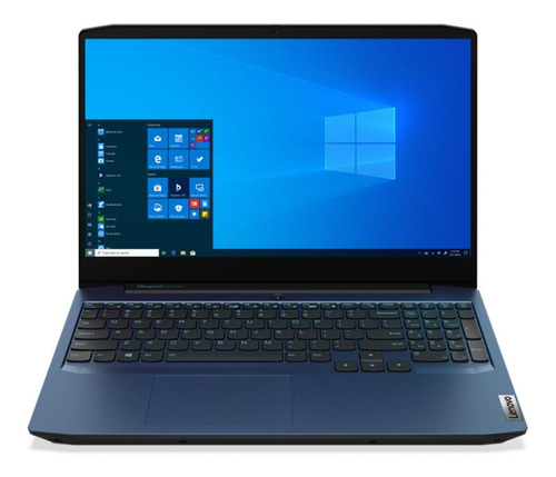 Notebook gamer  Lenovo IdeaPad 15IMH05  chameleon blue 15.6", Intel Core i5 10300H  8GB de RAM 256GB SSD, NVIDIA GeForce GTX 1650 60 Hz 1920x1080px Windows 10 Home