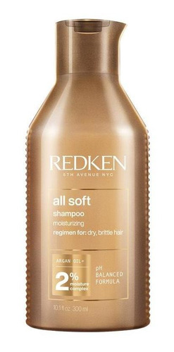 Redken All Soft Shampoo 300 Ml