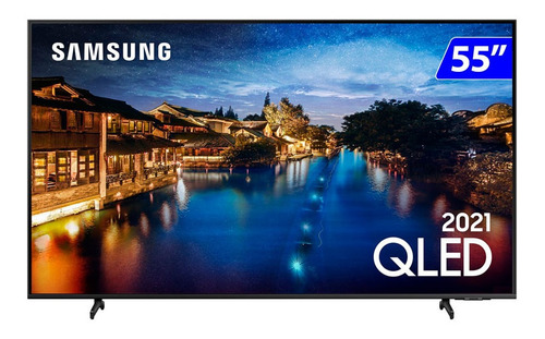 Imagem 1 de 1 de Smart Tv Samsung Qled 55 4k Wi-fi Tizen Comando De Voz