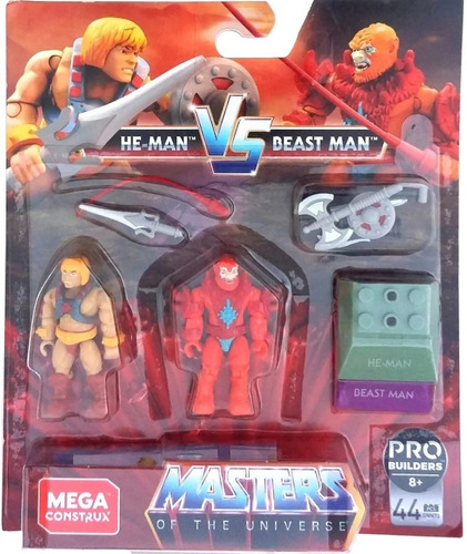 Mega Construx He-man Vs Beast Man, Master Of The Universe