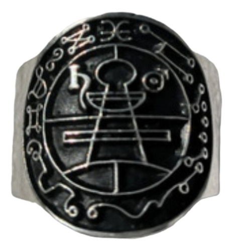 Anillo El Gran Sello Del Rey Salomon Plata 925 Talisman 