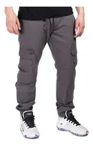 Comprar Pantalon Jogger Gabardina Cargo Corte Recto De Hombre