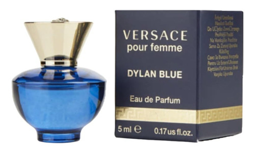 Mini Perfume Versace Dylan Blue Pour Femme 5ml