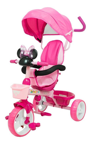 Triciclo Minnie Mickey Con Luces De Lujo