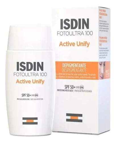 Isdin Fotoultra 100 Active Unify Fps50 Despigmentante 50ml