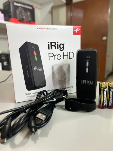 Irig Pre Hd Micrófono Preamplificador Para Teléfonos 