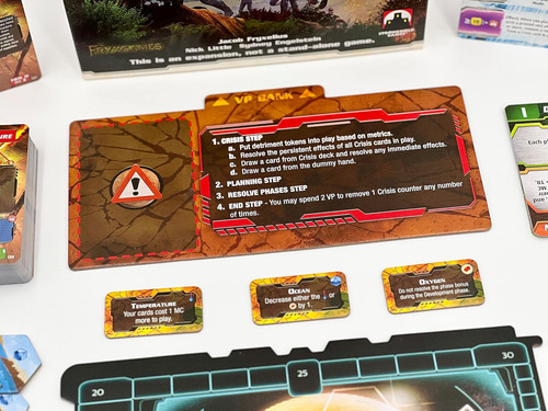 Expedición Terraforming Mars Ares: Crisis De Stronghold Game