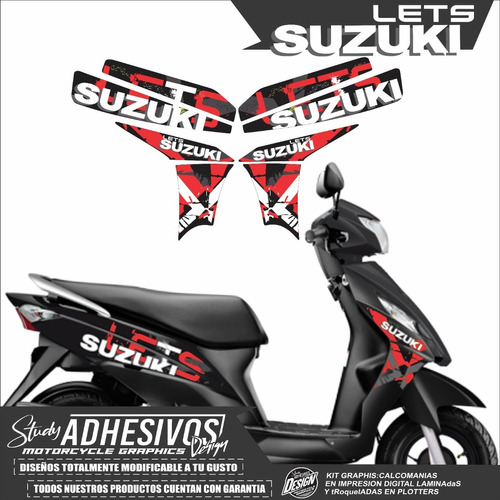 Calcomanias Suzuki Lest Tipo Originales 