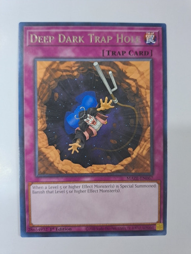 Deep Dark Trap Hole Maze-en067 Rare Yugioh 