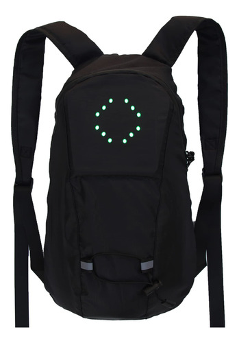 Mochila Led Turn Signal, Mochila Reflectante Con Luz