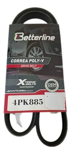 Correa Alternador Mazda Allegro 1.6 1.8 4pk885