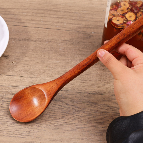 Cucharas De Madera Con Mango Largo, 3 Cucharas Para Cocinar