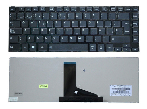 Teclado Toshiba Satellite C845 C840 C805 C845d L845 Español