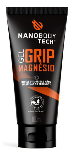  Creme Gel Grip Magnésio Nanobody Tech Mãos Secas Sudorese