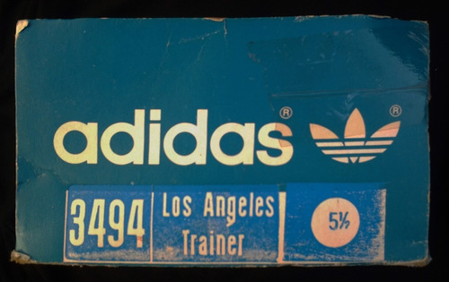 Caja adidas Los Angeles Trainer Vintage (vacía)