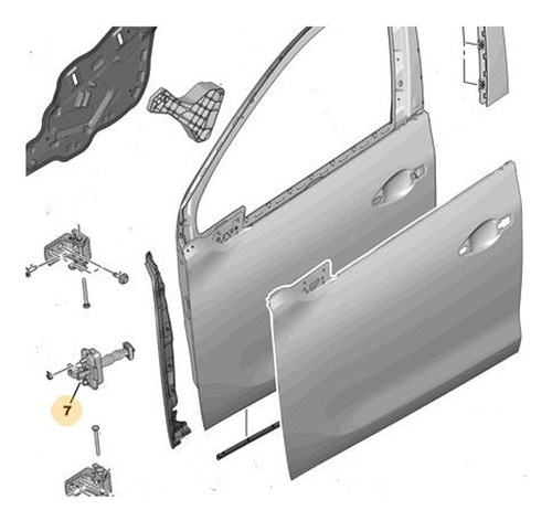 Limitador Puerta Delant Izquierda Peugeot 9671891380