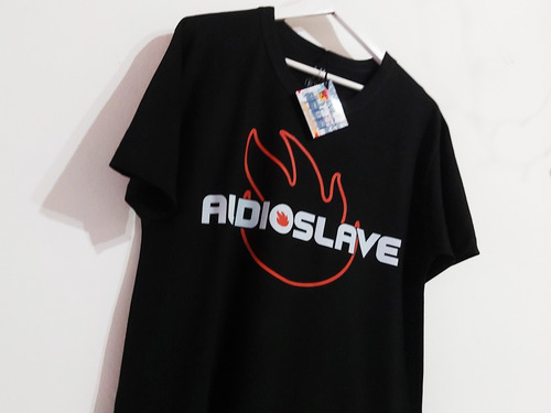Remera Algodón Audioslave Logo Clásico Chris Cornell Rock Ne