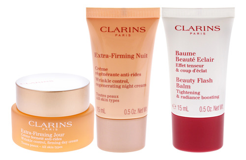 Set Extra Reafirmante De Clarins, 3 Unidades