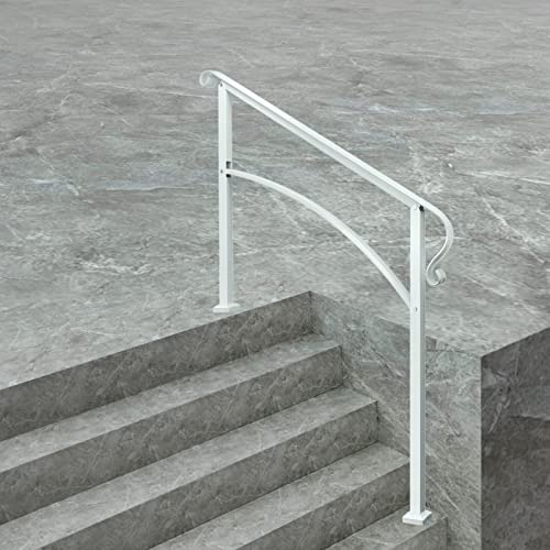 Zwinz Pasamanos Ajustables De 5 Escalones, Pasamanos Para Es