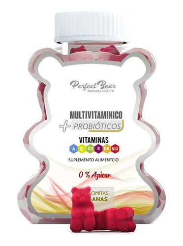 Multivitamínicos + Probióticos Perfect Bear - 60 Gomitas 