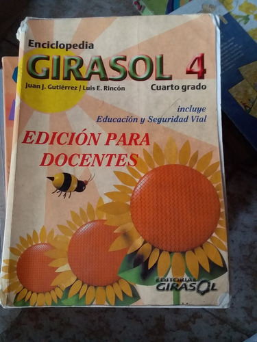 Libro Enciclopedia Girasol 4to Grado Edición Docente 