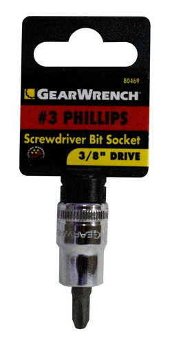 Dado Punta Phillips De 3/8 #3 Gearwrench 80469