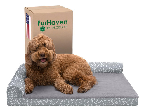 Cama Para Perros De Espuma Viscoelástica Furhaven Para Perro