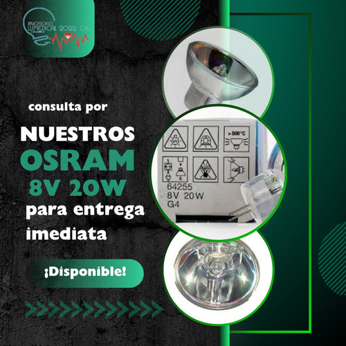 Bombillo Osram  8v 20w 64255 Halogeno 