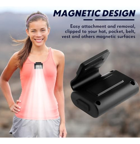 Luces Led Para Correr 6 Uds. Recargables, Reflectantes, Magn