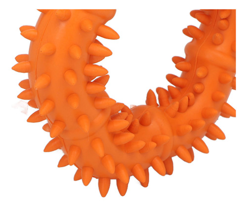 Dog Thorn Toy Chew Design Rubber Lightweight Throwing