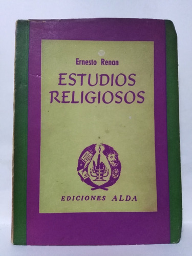 Estudios Religiosos - Ernesto Renan