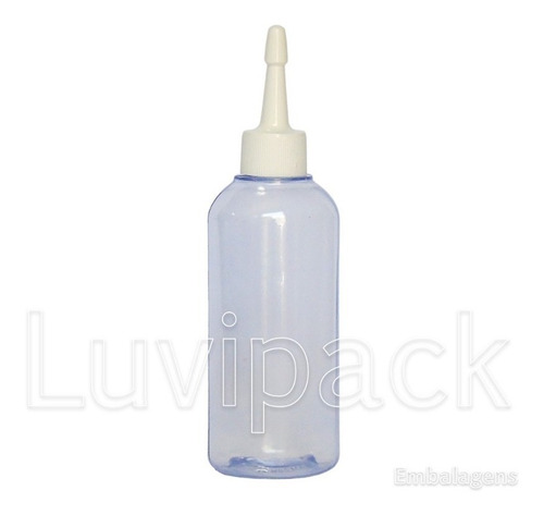 Imagem 3 de 10 de 50 Frascos 100 Ml Para Tinta Com Bico Aplicador