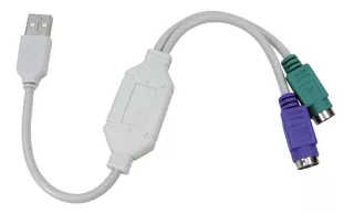 Cable Adaptador Convertidor Usb Ps/2 Hembra Mouse Teclado