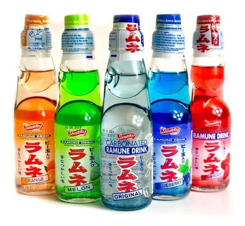 Ramune Soda Japonesa 6 Botellas