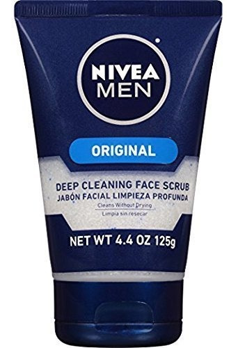 Exfoliante Facial Nivea Men Profundo 4,4 Oz (pack De 4)