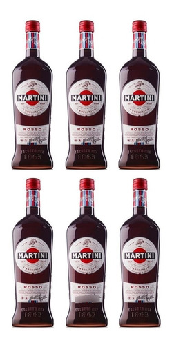 Martini Rosso 1l X6u. Zetta Bebidas