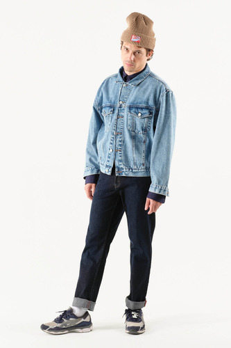 Campera Jean Denim Algodón Calce Retro 90s Lancaster Bolivia