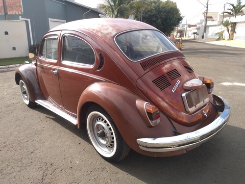 Imagem 3 de 9 de Fusca 1300 * Placa Preta * 1975