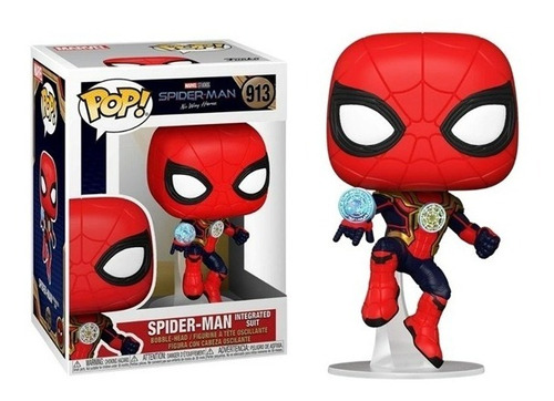 Imagen 1 de 2 de Funko Pop! Spiderman No Way Home - Spiderman Integrated Suit