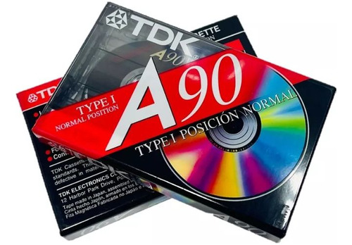 Casettes Audio Tdk 90 Min Totalmente Nuevos 8 Und 