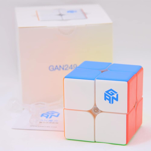 Bukefuno Gan 249 V2 2x2 Puzzle Cubo Mágico 2x2x2 Gan249 V2 C