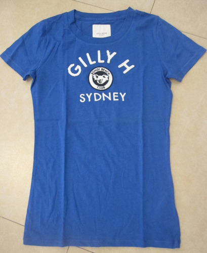 Remera Gilly Hicks Azul Francia T:s Dice Sidney