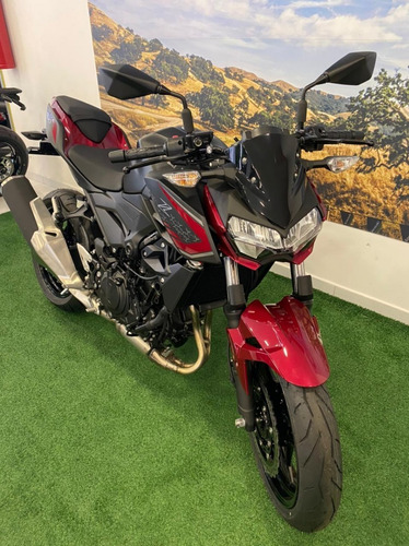 Imagem 6 de 10 de Kawasaki Z400 Vermelha 2021 - Sua Chance