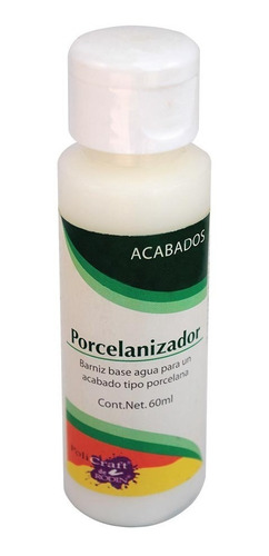 Barniz Porcelanizador Policraft, Frasco 60ml