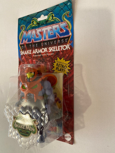 Snake Armor Skeletor Snake Men Motu Origins Retro Mattel W12 (Usado)