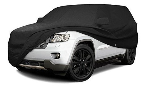  Custom Fit*****jeep Grand Cherokee Suv Car Cover Negro