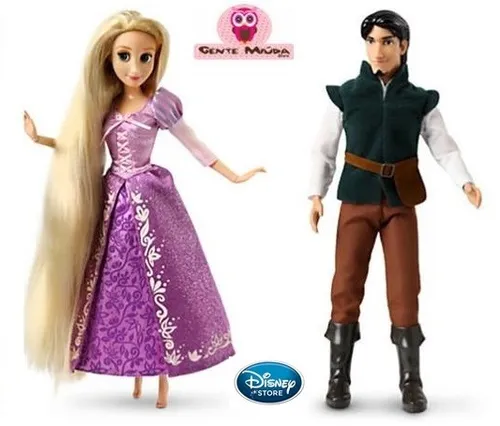 Disney Store Rapunzel E Flynn Rider No Brasil Frete gr tis