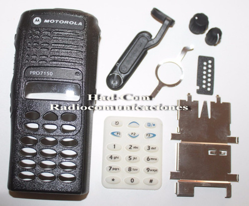 Vendo Carcasa Motorola Pro7150 Negro (kit Cosmético)