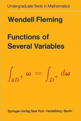 Libro Functions Of Several Variables - Wendell Fleming